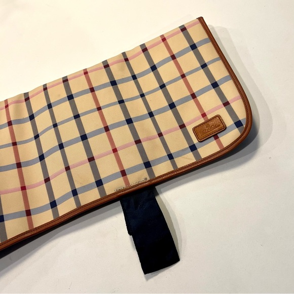 Brooks Brothers Plaid Waterproof Exterior Quilted Interior Dog Vest Wrap Jacket - Picture 4 of 5